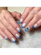 サエコ ネイル (3e5 nail)/◆ フレンチ＋追加アート ◆