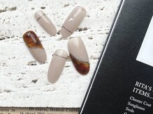 プロモート 岡山城下店(Promote)/べっこう×斜めフレンチ【岡山】