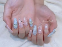 モカ 心斎橋(moca by Lee)/【Saki】ぷくぷくネイル