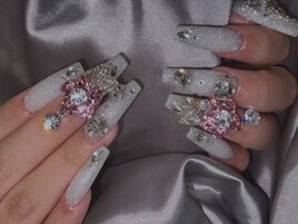 ◇ビジューネイル◇