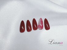 リアナ(Liana)/クリスマス　赤チェック