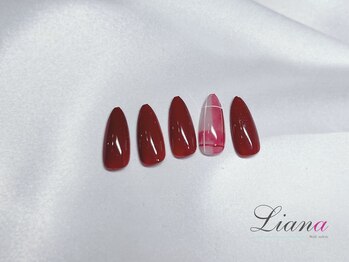 リアナ(Liana)/クリスマス　赤チェック