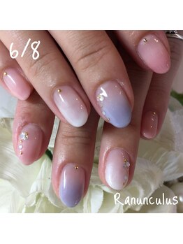 ラナンキュラス(Ranunculus)/爽やか Officeグラデ♪