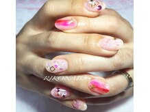 リコ ネイル(RIKO NAIL)/塗りかけシェルネイル