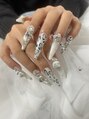 private salon Ruly nail チップ長さだし。ロングネイルが得意です!