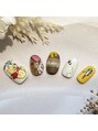 レイン 札幌手稲店(Rain) キャラクターネイルやパーツ作りも趣味でしています!