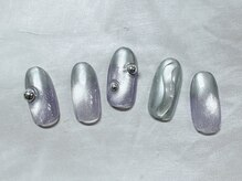 ココネル 本八幡店(coconail)/glass mg Collection　￥7700