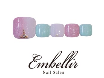 アンベリール 横浜店(Embellir)/(289)フットガーリーネイル