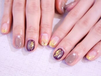 ラルネイル 大宮(Lull. nail)/*ベルベット*ニュアンス*