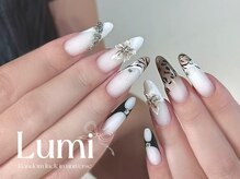 ルミネイル 大宮東口店(Lumi Nail)/フラワー盛りアート