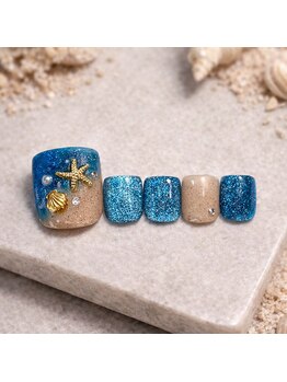 アフローディアネイル 亀戸店/フットスペシャルアートコース