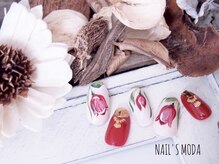 ネイルズ モダ(NAIL'S MODA)/4月の新作1/チューリップ