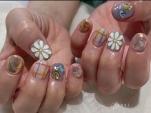 アンネ 東心斎橋店(ANNE)/NAIL EX6月号掲載デザイン