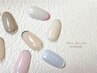 【新規】細フレンチネイル¥8800→￥8580／オフ、ウォーターケア込み