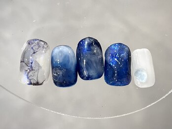 クレモアネイル 浦和店(CLEMORE NAIL)/夜空ニュアンスネイル