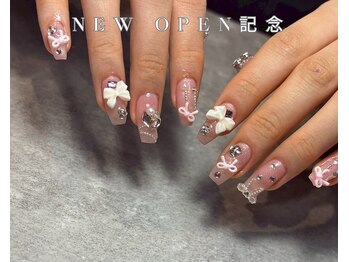 メラク 大阪難波(merak)/ダブルフレンチ/難波ネイル
