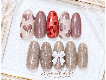 津田沼ネイルサロン サパラ(sapara)/プラチナ定額¥6,899 100種☆