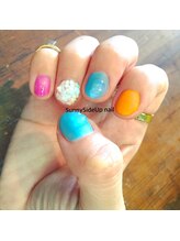 サニーサイドアップ ネイル(Sunny SideUp nail)/マットとシャーベットネイル