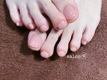 サロンアット(salon@)/シェラック/フットネイル