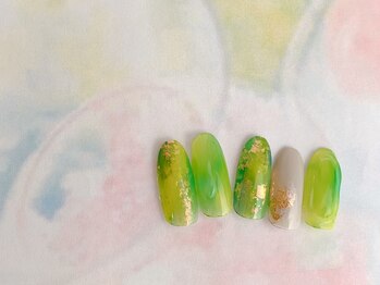 ネイルサロン&スクール ジーナ(GINA)/9月定額トレンドアート