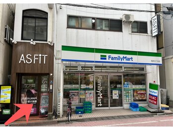 アスフィット 亀有(ASFiT)/亀有駅からの経路５