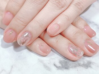 カノンネイル(canon.nail)/ゴールドチラリ(*'▽')