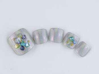 エリクサーネイル 心斎橋(Elixir Nail)/フット　やり放題／クーポン使用