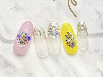 ターラ(Tara)/ニュアンス紫陽花ネイル