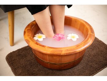 創ボディデザイン 藤枝店(創 BODY DESIGN)/フットバスで足元からほかほか♪