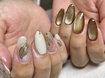 レアレアネイル(Lealeanail)/【パラジェル】マグネットネイル