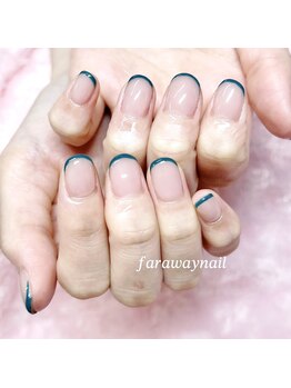 ファラウェイネイル(Faraway nail)/フレンチネイル☆