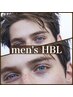 メンズ HBL~ハリウッドブロウリフト~眉毛パーマ×ワックス脱毛