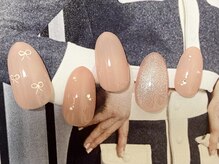 シエルネイルスタジオ 新宮店(Ciel nail studio)/【ピンクリボンネイル】