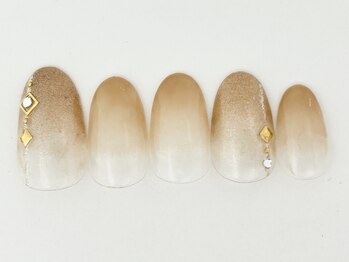 ネイルサロン アビー グランデュオ蒲田店(abbie)/上品グラデ¥9240