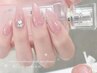 【 ワンカラーネイル 】　￥5,500-