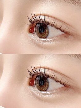 ティノ アイラッシュサロン(TINO)の写真/高い技術力×スピード施術！パリジェンヌやラスティング、韓国風の束感パーマも大人気♪簡単ホームケア◎