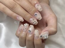 ピョルネイル 浦和(Byul Nail)/ホワイトミラーストーン
