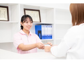 練馬関町整体院/受付カウンター