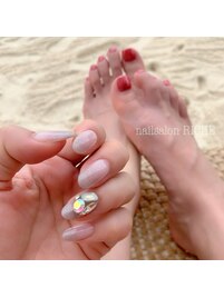 ビジューネイル！