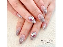 ヴォーグ(Vogue)/ラメスカルプ+vカットストーン