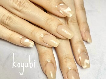 コユビ(koyubi.)/上品うる艶ハートネイル