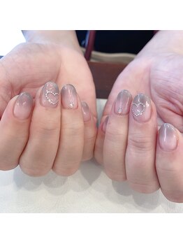 ハーティーネイル hearty nail 溝の口店/定額デザイン￥10000