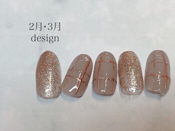 ミンクスタイル 浜松町店/チェックネイル