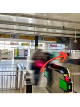 雲上のゆりかご 相模原店/サロンまでの道順(1)