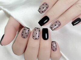 ハートホロネイル