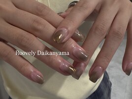 塗りかけニュアンスネイル