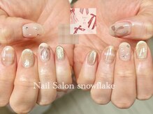 スノーフレーク(Snowflake)/持ち込みデザイン♪