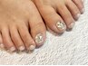 【foot】親指アート2本