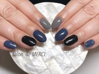 サロン ド メルシー(Salon de MERCI)/ブルーカラーグラデーション☆