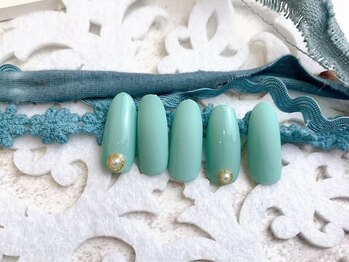 ネイルサロン&スクール ジーナ(GINA)/爽やかカラーネイル